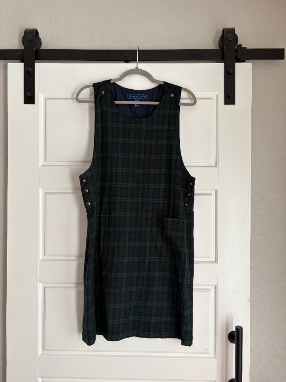 Karen Scott Pinafore Dress Size M